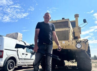 Россияне убили «фермера с ружьем» Александра Гордиенко