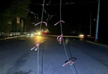 На Площі Перемоги у Херсоні пошкоджені електромережі. Водіїв закликають бути обережними