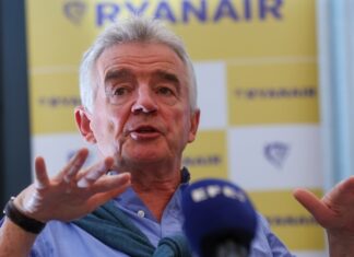 CEO Ryanair пригрозил переместить самолеты за пределы Британии из-за «бестолковой» власти