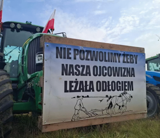 Польские фермеры вышли на протест против политики ЕС и импорта из Украины – фото