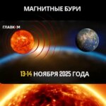 Прогноз магнитных бурь 13-14 ноября: какой будет солнечная активность