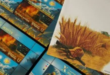 Укрпошта випустила марку “Хліб ціною життя”, на якій зображений фермер із Херсонщини Олександр Гордієнко