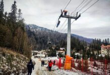 В Карпатах остановился подъемник с 80 туристами, среди них – дети: фото