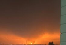 Дроны ударили по нескольким регионам РФ и Крыму: атакована ГРЭС и нефтебазы оккупантов (видео)