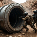 «Три тонны взрывчатки»: бойцы ВСУ уничтожили трубу, по которой россияне проникали в Купянск (видео)