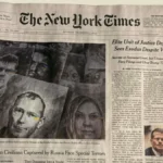 Портрети цивільних полонених, зокрема з Херсонщини, потрапили на першу шпальту The New York Times