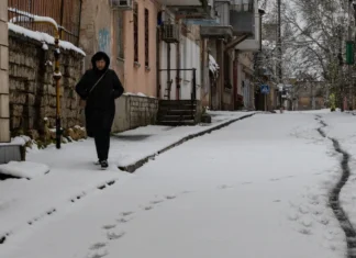 Метеорологічна зима на Херсонщині розпочалася на Різдво