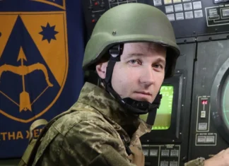 У День ЗСУ військовослужбовець зенітної ракетної Херсонської бригади знищив російську ракету