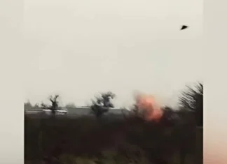 ГУР та Рух опору підірвали авто російських військових у Херсонській області