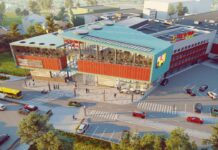 В Украине появится первый торговый центр с противорадиационным укрытием