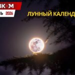Лунный календарь на февраль 2026: даты новолуния и полнолуния
