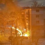 ВС РФ атаковали Запорожье «Шахедами»: в городе вспыхнули несколько пожаров (видео)