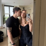 Жених Леси Никитюк показал их совместное фото и мило пошутил