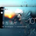 Прогноз погоды на неделю 26 января – 1 февраля 2026 года