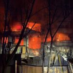 В Одессе из-за атаки «Шахедов» серьезные разрушения: повреждены дома, церковь и детский сад, бушуют пожары (фото)