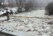 Опасное зрелище: в Украине из-за резкого потепления начался ледоход на реках (видео)