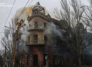 Військові РФ серйозно пошкодили «одну з найкрасивіших» будівель Херсона