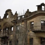 Фейк про готель «Європейський» в Херсоні. Окупанти звинувачують Україну у знищенні історичної будівлі, яку самі ж обстріляли