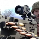 Боєць зенітної ракетної Херсонської бригади збив російський безпілотник. ВІДЕО