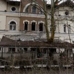 Який вигляд має ресторан «Мускат» у Херсоні після обстрілу. ФОТО