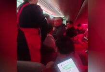 Пассажиры устроили ожесточенную драку на борту британского самолета: тот был вынужден изменить направление (видео)