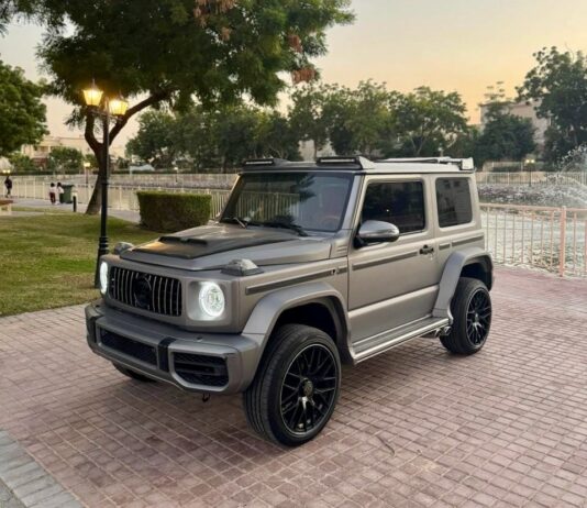 Маленький «Гелендваген»: на продажу выставили Suzuki Jimny с ярким тюнингом (фото)