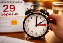 Украина перешла на летнее время: ночь стала короче, а вечера — светлее