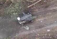 Украинские НРК-камикадзе вслепую взорвали танк РФ и оккупантов: детали операции (видео)