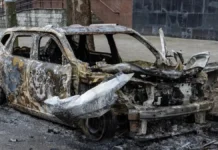 Російські військові атакували авто у Дарʼївці на Херсонщині