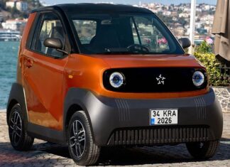 Дешевая альтернатива Smart: в Турции создали электромобиль за 13 200 евро (фото)