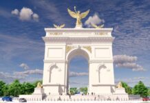 Белый дом показал проект «самой величественной и красивой в мире» арки, которую построит Трамп: фото