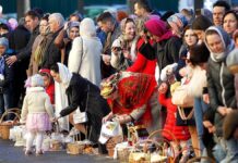 Золотые крашанки, покупные паски и поросенок в ночвах: этнограф рассказал, как украинцы праздновали Пасху