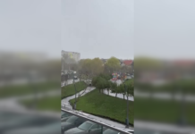 Град и штормовой ветер накрыли запад Украины: непогода движется дальше (видео)