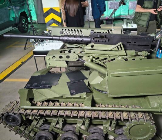 Поражает цели в небе: в Украине показали боевого робота Spider для огневой поддержки (фото)