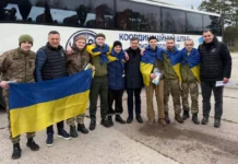 Серед звільнених з російського полону цивільних українців є молодь з Херсонщини