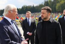 Зеленский и король Швеции почтили память павших воинов