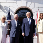 Дональд Трамп грубо нарушил протокол во время встречи с королем Чарльзом (фото, видео)