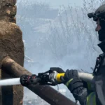 Через атаку дрона російських військ горів будинок у Комишанах на Херсонщині