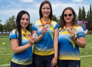 Україна здобула “срібло” на Гран-прі Європи зі стрільби з лука, у складі команди — спортсменка з Херсонщини