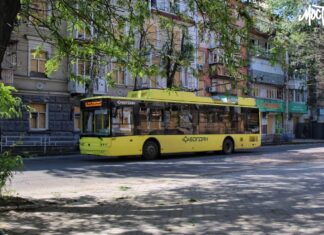 У Херсоні тимчасово не працюють два тролейбусні маршрути