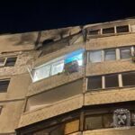 Россияне во время перемирия ударили «Шахедом» по девятиэтажке в Харькове: есть пострадавшие