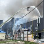 Дроновая атака РФ на Тернополь. Повреждены строительный магазин и склад продукции для кондитеров