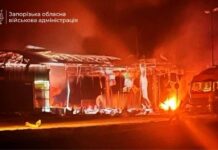 Пожар на АЗС, изуродованные дома и авто: РФ ночью атаковала Харьков, Днепр и Запорожье
