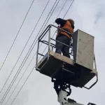 Частково знеструмлений Корабельний район Херсона