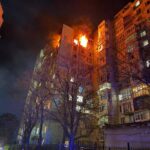 РФ ударила по Одессе дронами: две жилые многоэтажки повреждены и горят (видео)