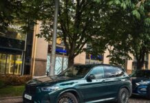 В Киеве заметили редкий спортивный кроссовер BMW с очень мощным дизелем (фото)