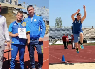 Спортсмен з Херсонщини посів перші місця на змаганнях з легкої атлетики