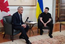 Зеленский и Карни обсудили укрепление сотрудничества между Украиной и Канадой