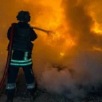 Російські військові атакували рятувальників, які ліквідовували пожежу в Херсоні