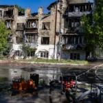 Який вигляд має середмістя Херсона після обстрілів російських військ. ФОТО